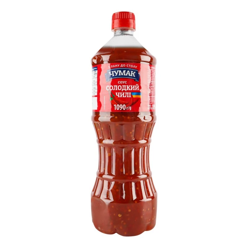 Соус пастеризований Солодкий чилі п/пл Чумак, 1090 г