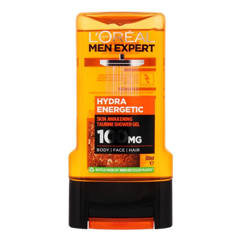 Гель для душу Hydra Energetic Men Expert L&#039;Oreal Paris, 300 мл