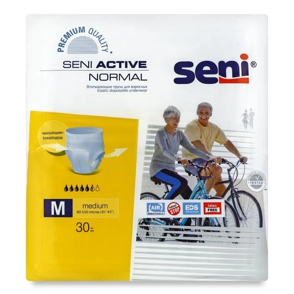 Труси поглинальні для дорослих M Active Normal Seni, 30 шт/уп.