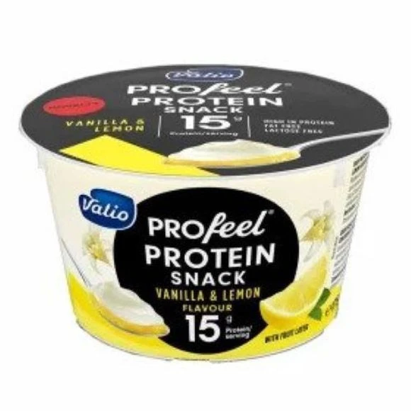 Снек PROfeel протеїновий зі смаком ваніль та лимон Valio, 175г