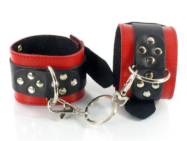 Шкіряні наручники Cuffs HC-3