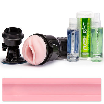 Набір Fleshlight Pink Lady Original Value Pack (мастурбатор + аксесуари)