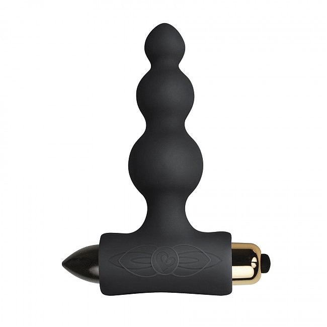 Анальний вібратор Rocks Off Petite Sensations  Bubbles Black, 8,5 см х 3,3 см.