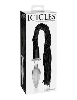 Анальна пробка Icicles No. 49 з хвостиком