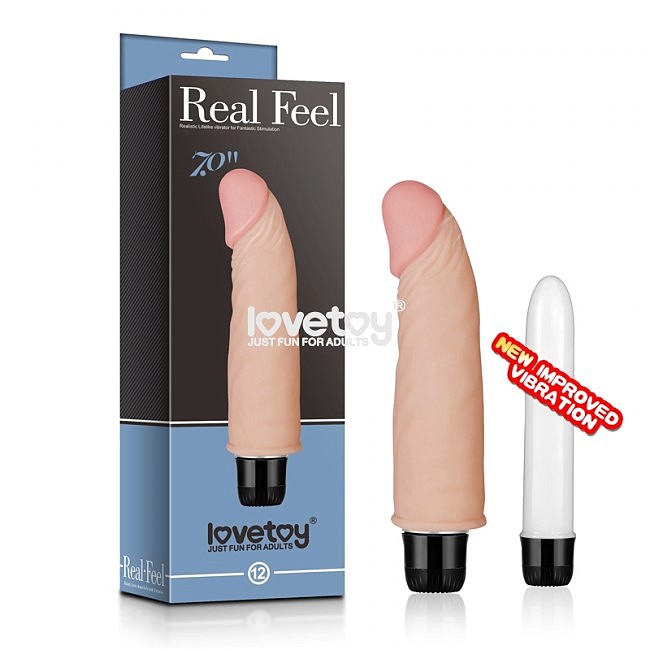 Вібратор Reel Softee Vibrator Flesh 7, 16,8 х 3,8 см