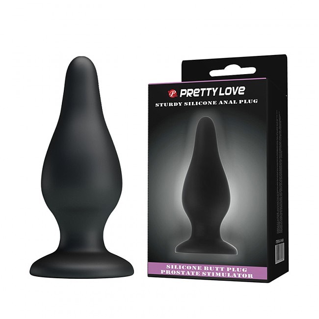 Анальна пробка Sturdy Silicone Anal Plug, 15,4 х 5,5 см