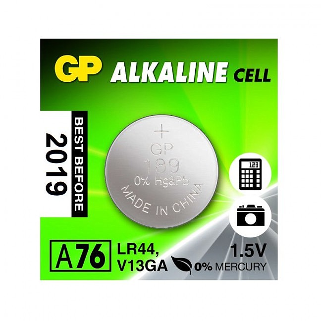 Батарейка GP LR44, 1 шт