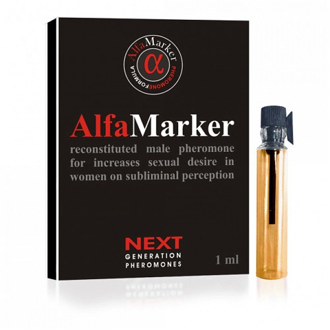 Ароматна есенція з феромонами для чоловіків AlfaMarker for Men, 1 мл