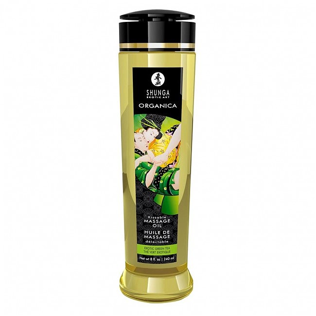 Органічна масажна олія Shunga ORGANICA  Maple Delight (240 мл) з вітаміном Е (Кленова насолода)