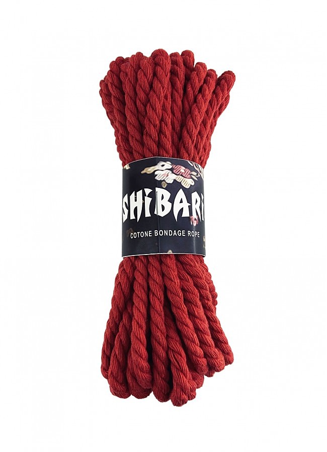 Бавовняний канат для Шибарі Feral Feelings Shibari Rope, 8 метрів (чорний)