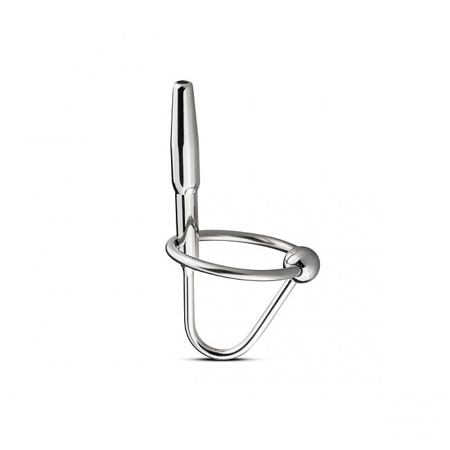 Уретральний стимулятор з двома кільцями Sinner Gear Unbendable  Sperm Stopper Hollow Ring, 7 х 0,7 см