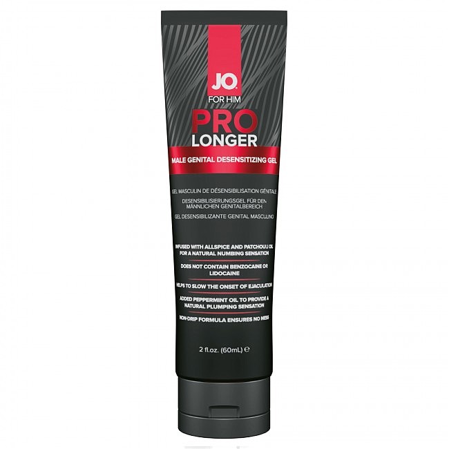 Крем-пролонгатор для чоловіків System JO Prolonger Desensitizing Gel 60 мл