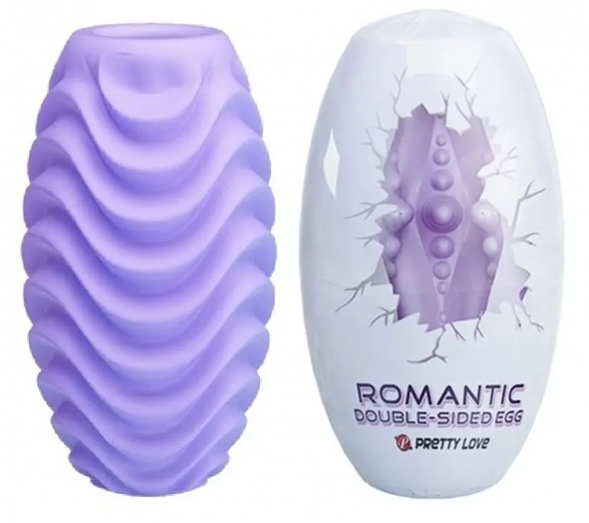 Мастурбатор яйце Pretty Love  Romantic Double-Sided Egg, 8,6 х 4,6 см.