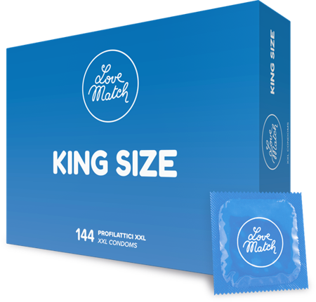 Презервативи Love Match King Size, 1 шт.
