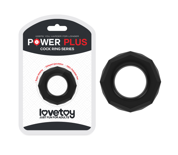 Ерекційне кільце - Power Plus Cockring 4 Clear (Прозорий)
