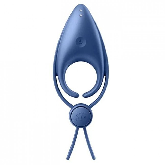 Ерекційне кільце з вібрацією Satisfyer Sniper Blue.