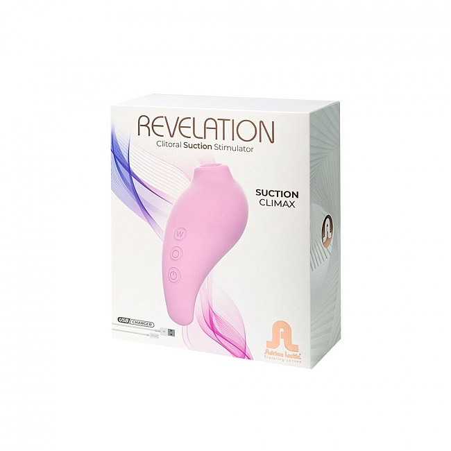 Вакуумний стимулятор Adrien Lastic Revelation Pink, режим Boost.