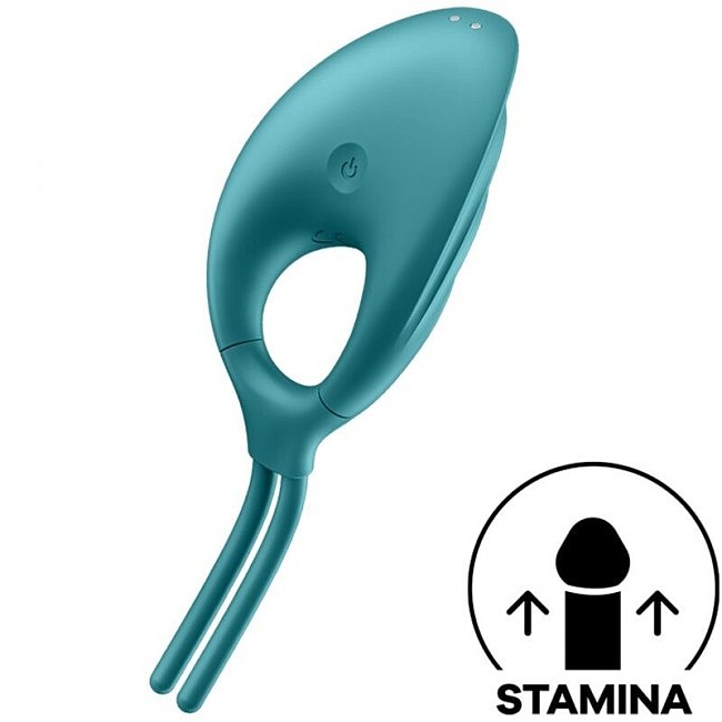 Ерекційне віброкільце лассо Satisfyer Swordsman Green