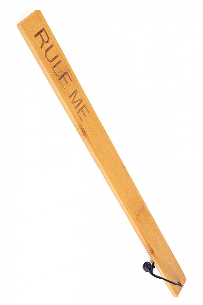 Паддл Fetish Tentation Paddle Rule Me Bamboo