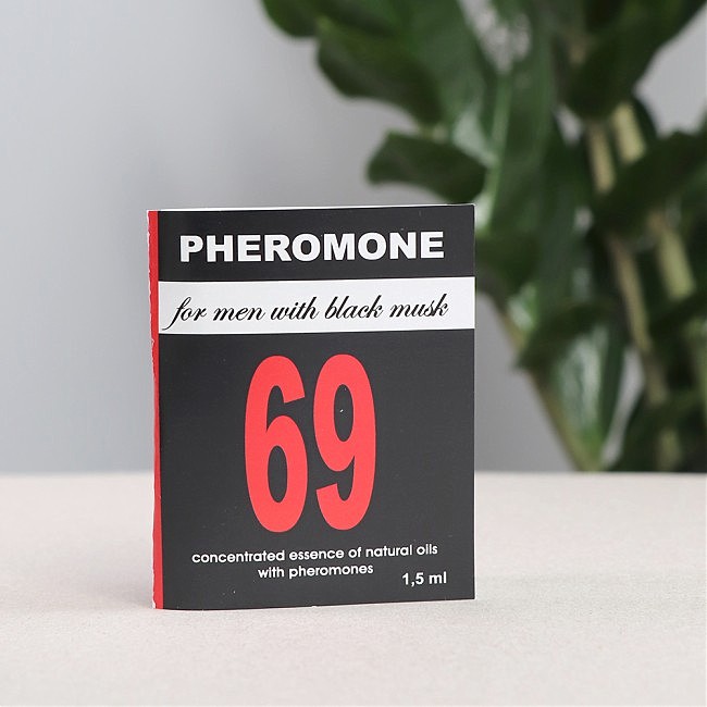 Ессенція концентрат з феромонами для чоловіків Pheromone 69, 1.5 мл