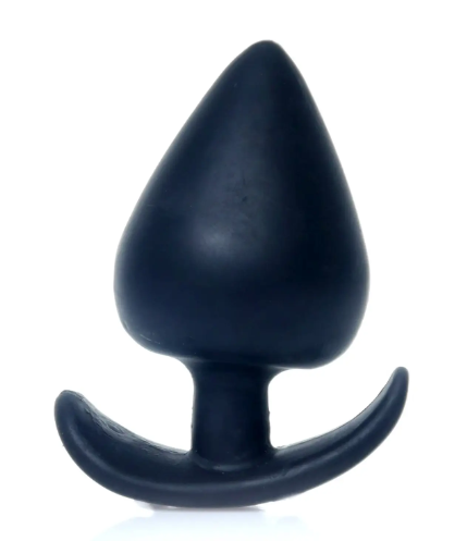 Анальний плаг Boss Series - Bubble Plug Large Black - 5 см.
