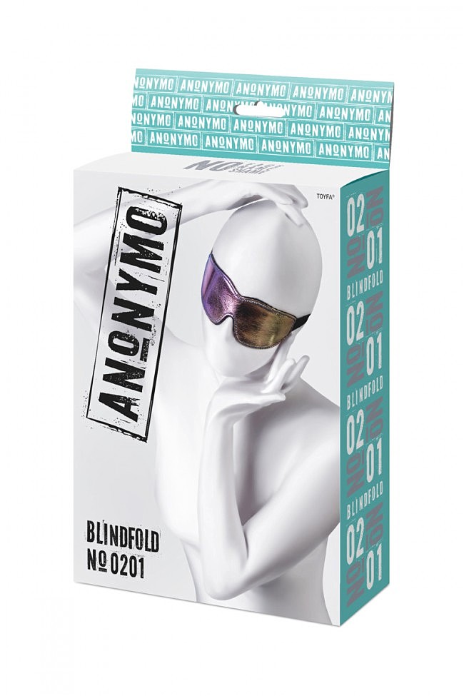 Маска Anonymo, PVC, принт, 27,5 см