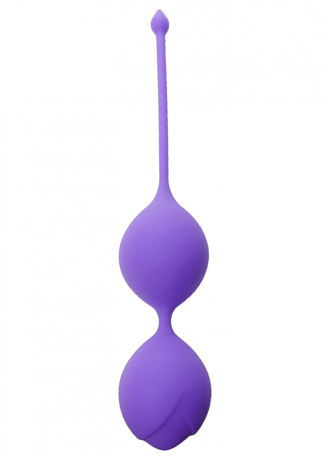 Вагінальні кульки Silicone Kegel Balls Фіолетові. 36 мм, 90 г, 90 г, 90 г