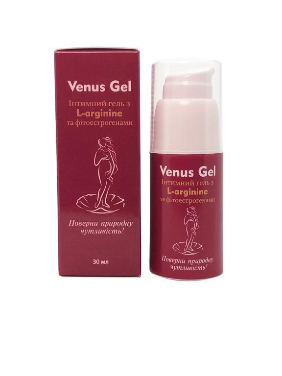 Відновлювальний гель із L-аргініном та фітоестрогенами Venus Gel, 30 мл.