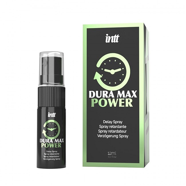 Пролонгатор-спрей для продовження статевого акту Intt Dura Max Power, 12 мл