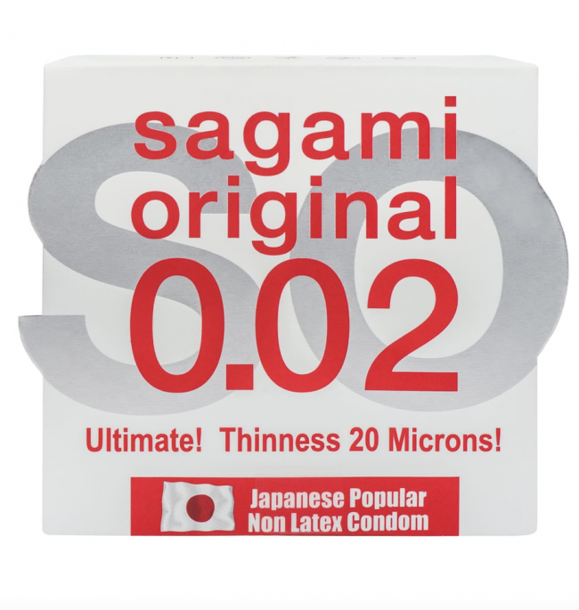 Поліуретанові Сагамі Sagami Original 0.02, 1 шт