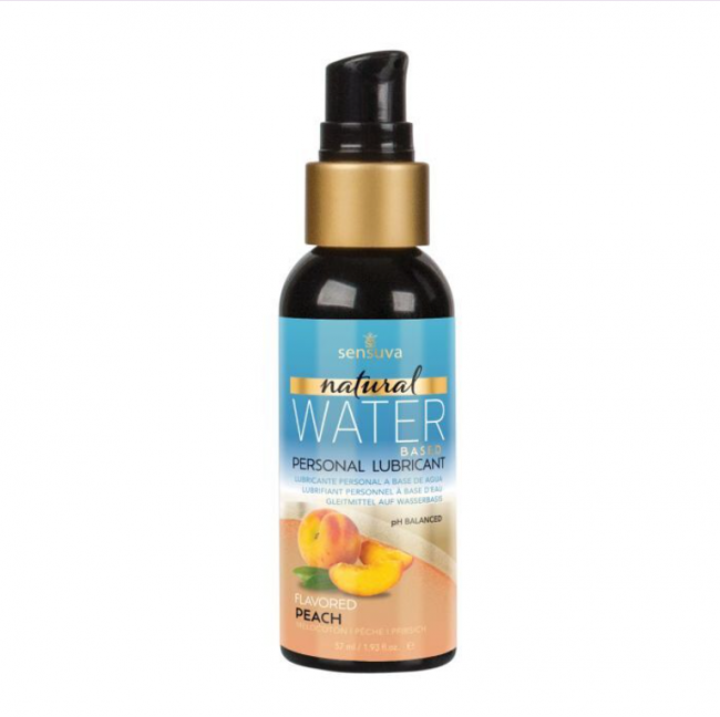Смазка на водній основі Sensuva Natural Water-Based Peach без гліцерину та парабенів