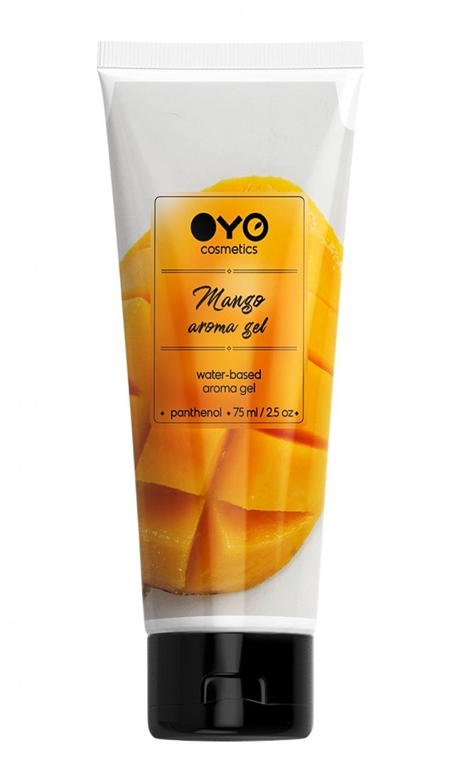Універсальний ароматизований зволожуючий гель-лубрикант OYO aroma gel, 75 мл (морозиво)