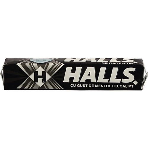 Карамель льодяникова Ментол Екстра Halls м/у 25.2г