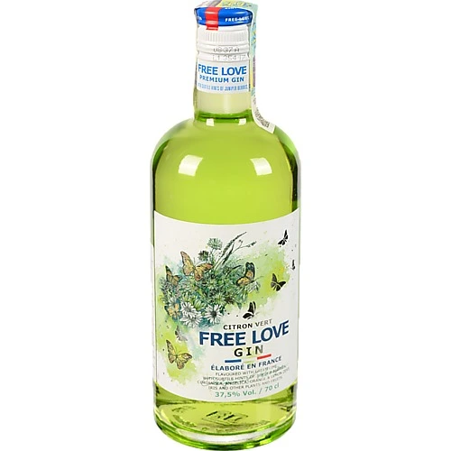 Джин Free Love 0.7л Citron Vert 37,5 %