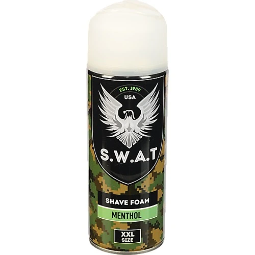 Пiна для голiння SWAT MENTHOL 400мл