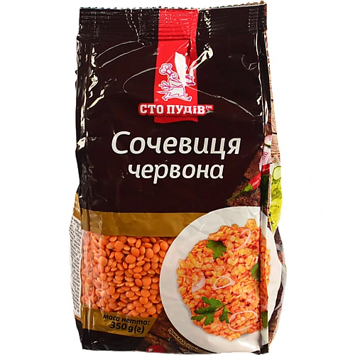 Сочевиця червона Сто Пудів 350г