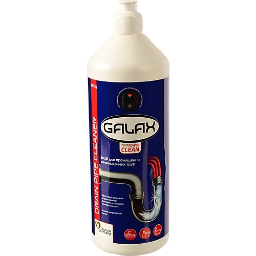 Засіб для прочищення каналізаційних труб das PowerClean Galax 1кг