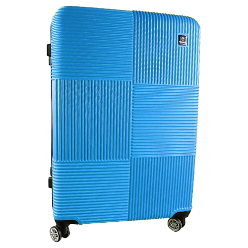 Валіза пластикова 75х48х28см колір china bluelake