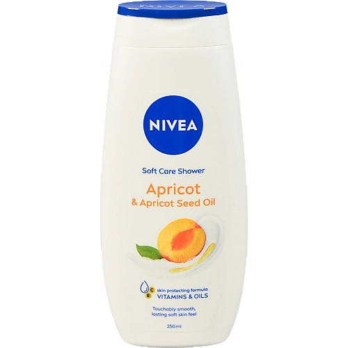 Гель-догляд для душу Крем Абрикос з абрикосовою
