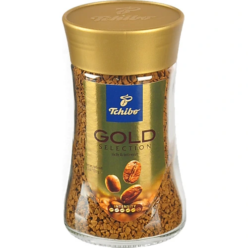 Кава розчинна Gold selection Tchibo 100г