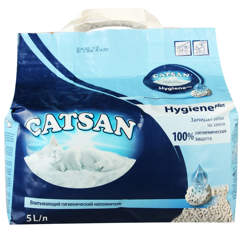 Наповнювач для котячих туалетів Hygiene Plus Catsan 10л