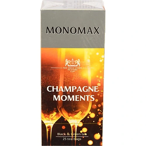 Чай Мономах Champagne moments 25п чорний суниця