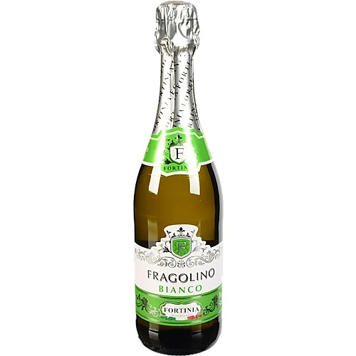 Напій винний 0.75л 7% напівігристий ароматизований Fragolino Bianco Fortinia