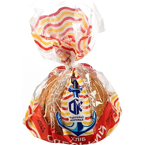 Хліб пшенично-житній половинка в нарізці Одеський Одеський хлібозавод 4 м/у 425г