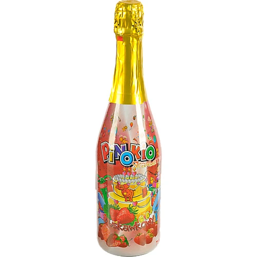 Дитяче безалкогольне шампанське Pinokio Strawberry полуниця 0,75 л