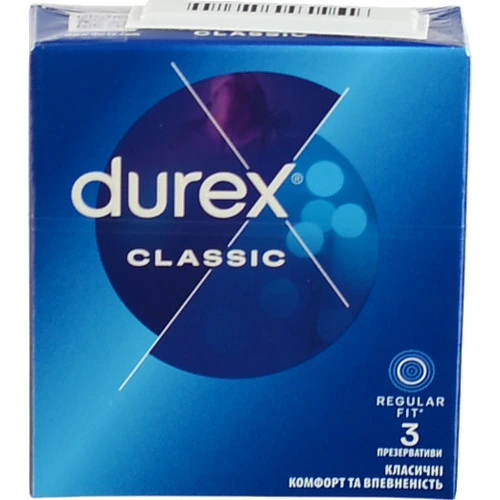 Презервативи Дюрекс 3 classic