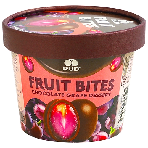 Виноград Рудь 140г fruit bites молочний шоколад