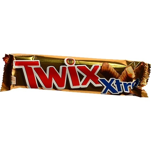 Батончик Twix Extra печиво і карамель у молочному шоколаді, 75 г (2 ? 37,5 г)