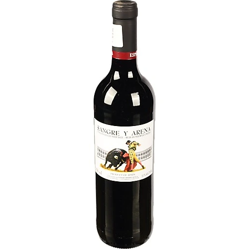 Вино Sangre y Arena 0,75л Tinto Semidulce Червоне Напівсолодке