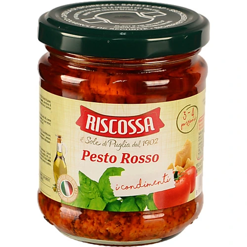 Соус Pesto Rosso Riscossa с/б 180г